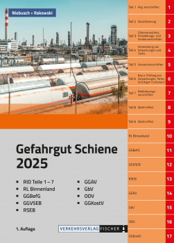 Gefahrgut Schiene mit RID 2025